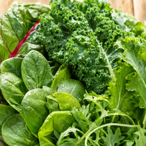 Fresh leafy greens
