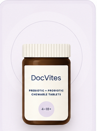 DocVites Prebiotic + Probiotic Chewable Tablets