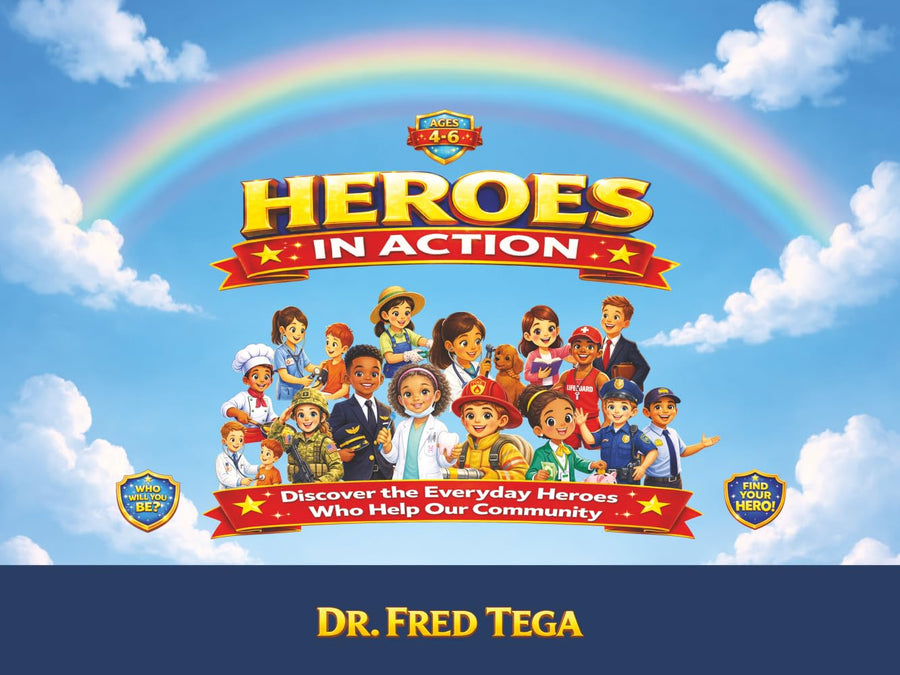 Cover of Heroes in Action by Dr. Fred Tega